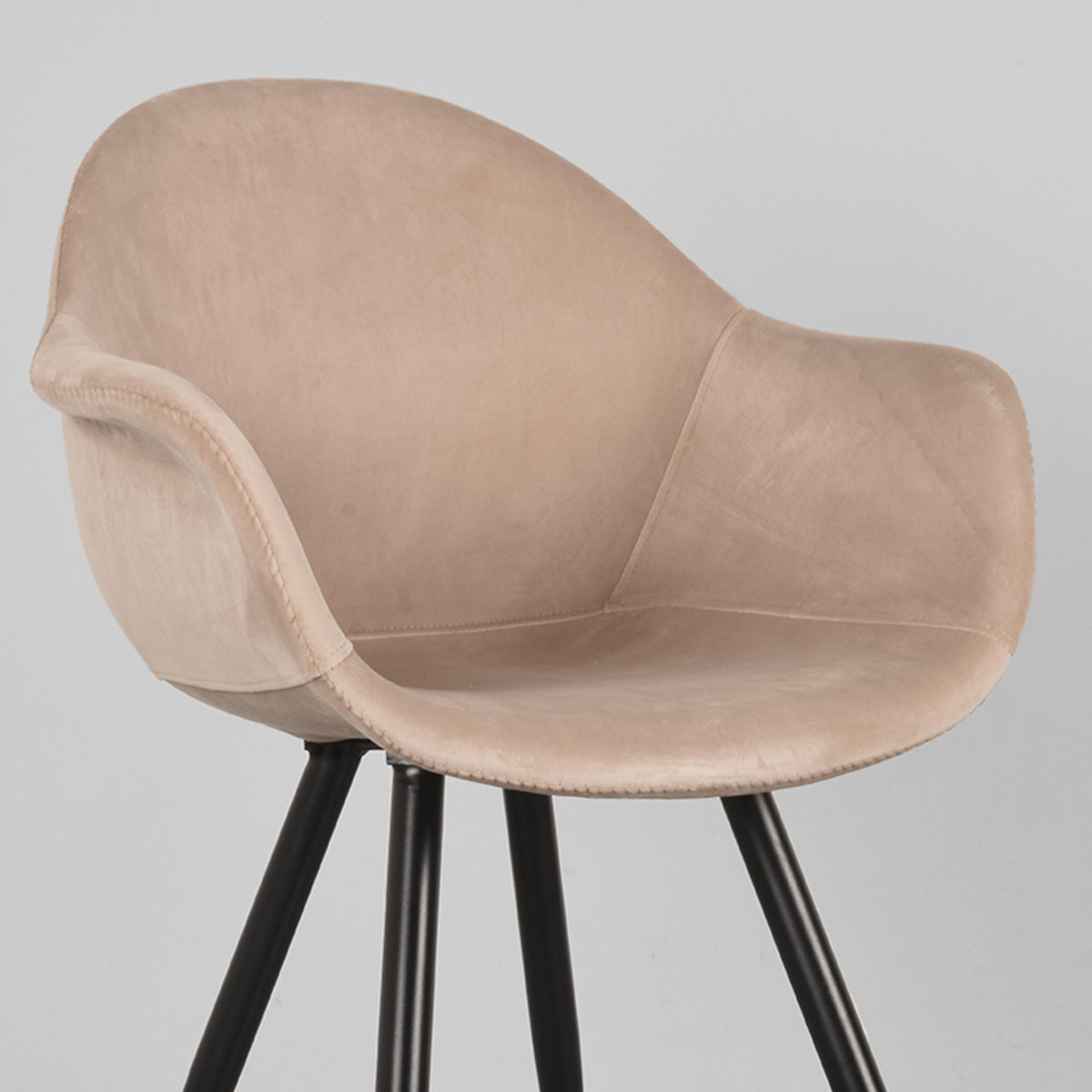 LABEL51 Eetkamerstoel Forli – Velvet Bekleding – Modern & Chic